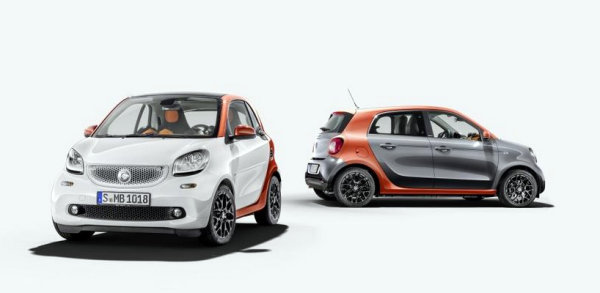 Nuevos Smart Fortwo y Smart Forfour